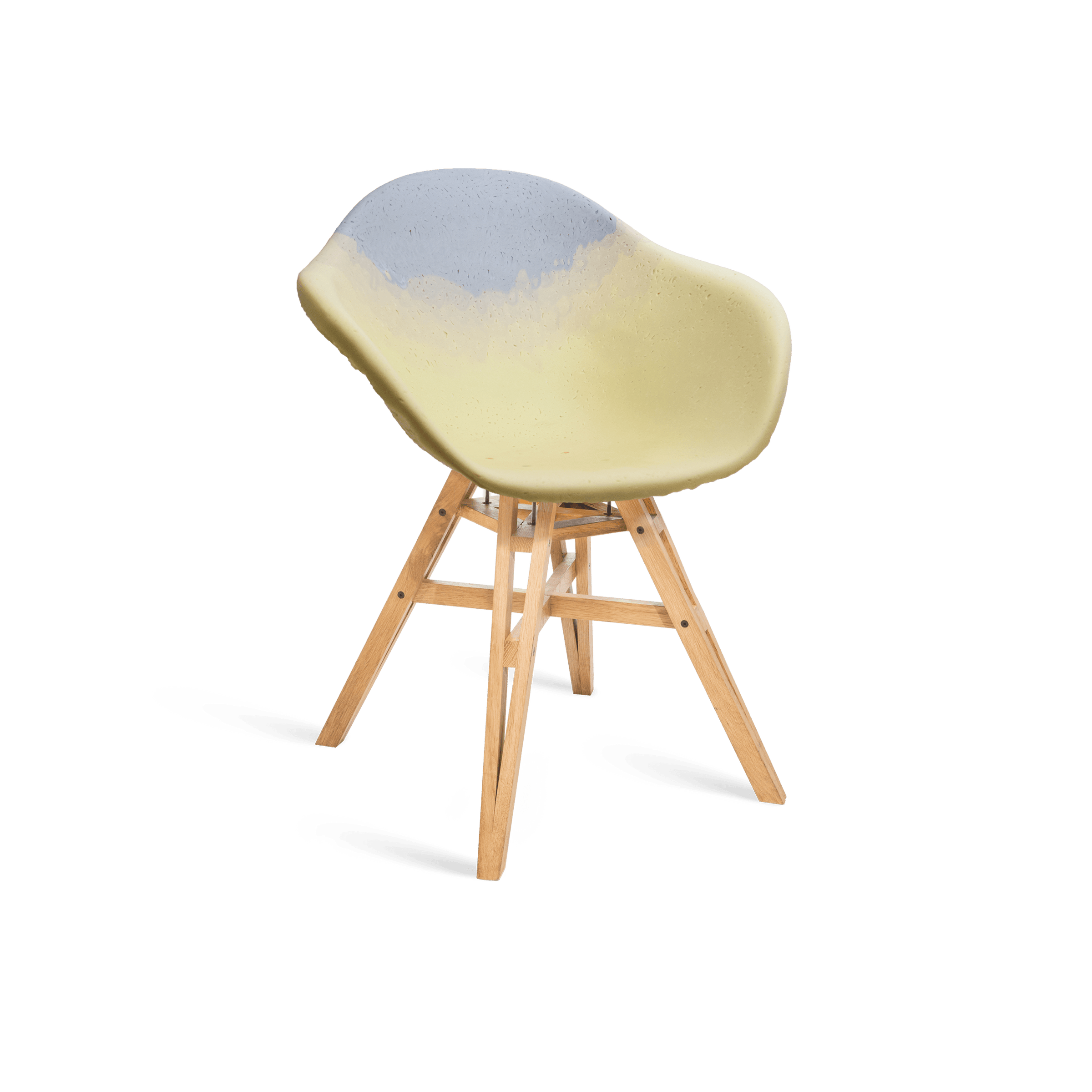 Chaise design Gravêne en plastique recyclé